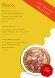 Pizza Restaurant Flyer Print Template by chris